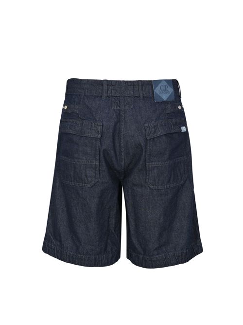 Bermuda in denim 3/1 di cotone C.P. COMPANY | 20CMBE180A 110295WD08